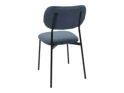 Silla de comedor MCW-O26 (juego de 6), azul