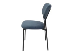 Silla de comedor MCW-O26 (juego de 6), azul