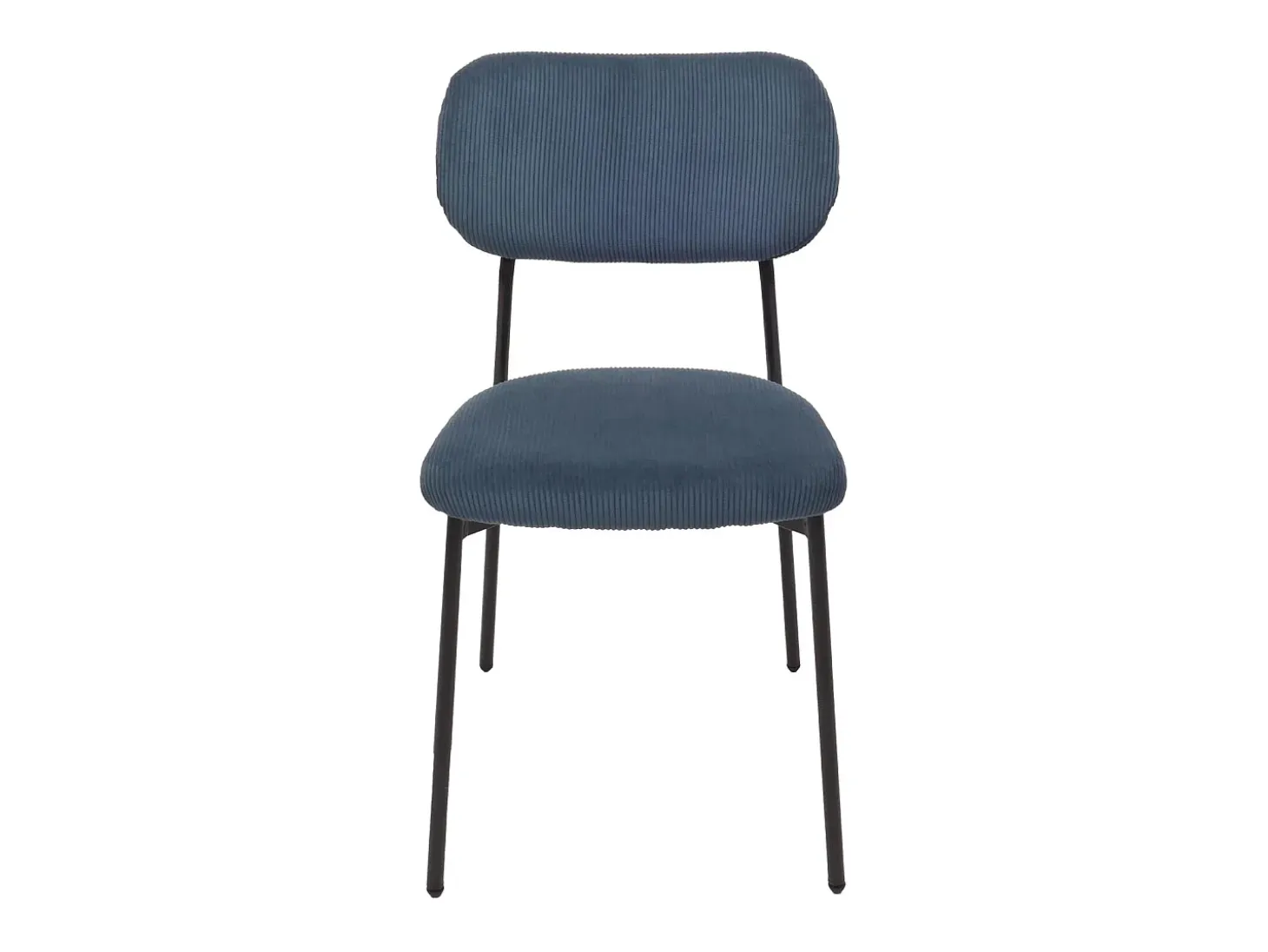 Silla de comedor MCW-O26 (juego de 6), azul