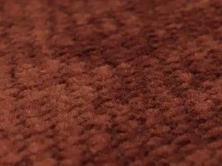 Silla de comedor MCW-O77 (juego de 6), rojo marrón