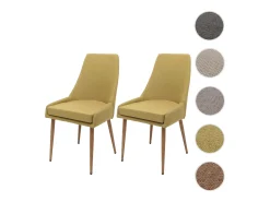 Silla de comedor MCW-O27 (set de 2), verde