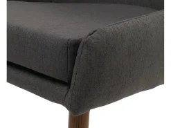 Silla de comedor MCW-O27 (set de 2), gris oscuro