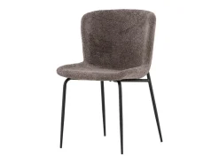Silla de comedor Modesto marrón.