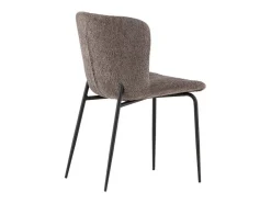 Silla de comedor Modesto marrón.