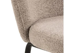 Silla de comedor Patricia beige.