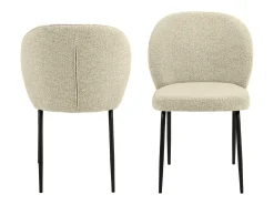 Silla de comedor Patricia beige.