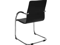 Silla de comedor Perm (juego de 6), negro