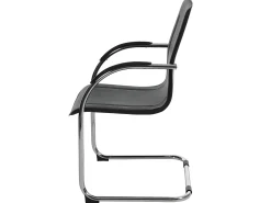 Silla de comedor Perm (juego de 6), negro