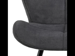 Silla de comedor Petri gris, negro.