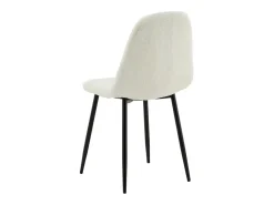 Silla de comedor Polar Teddy blanco.