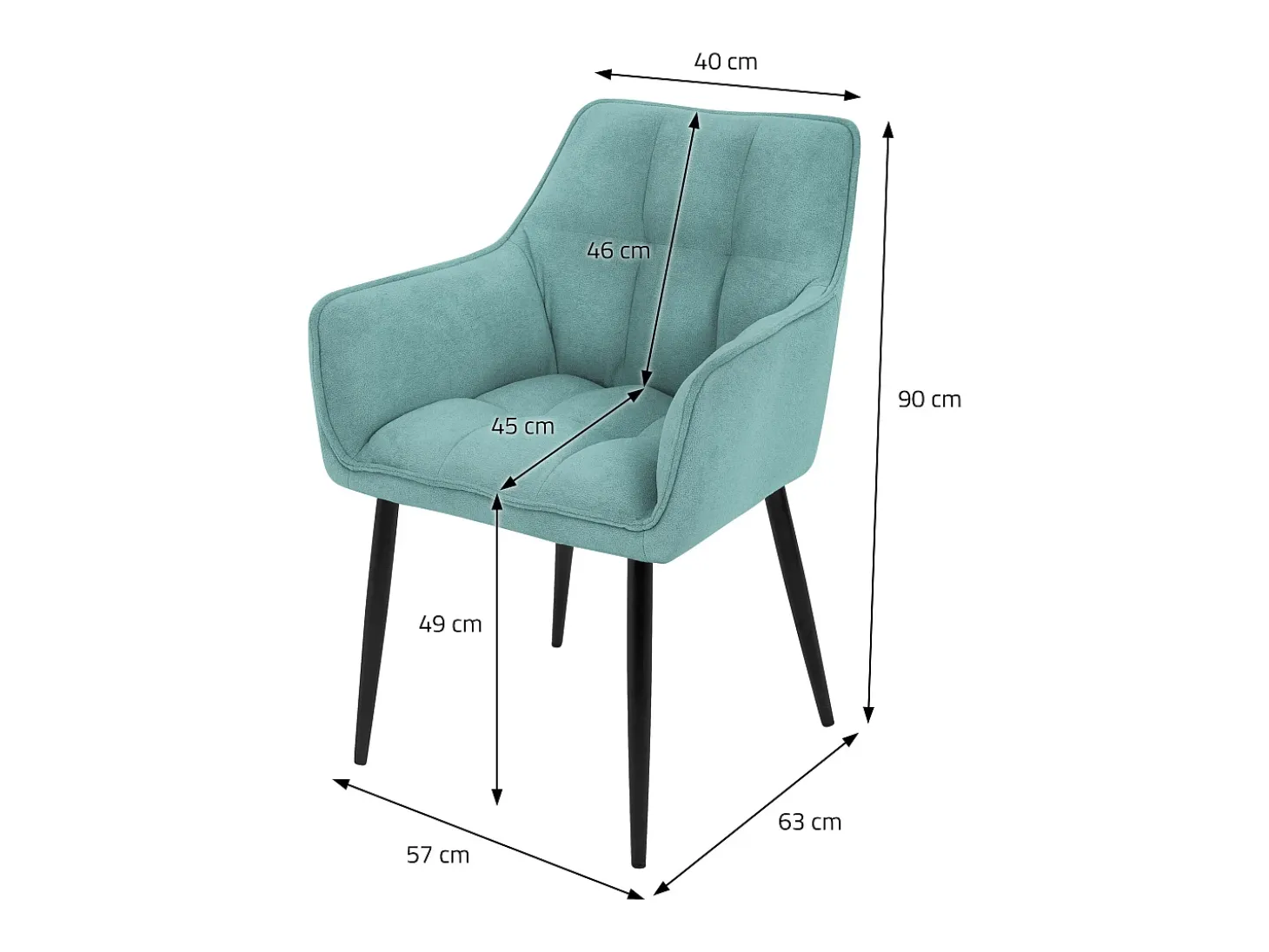 Silla de comedor Silla de salón Silla de cocina Sillón de salón de diseño Silla