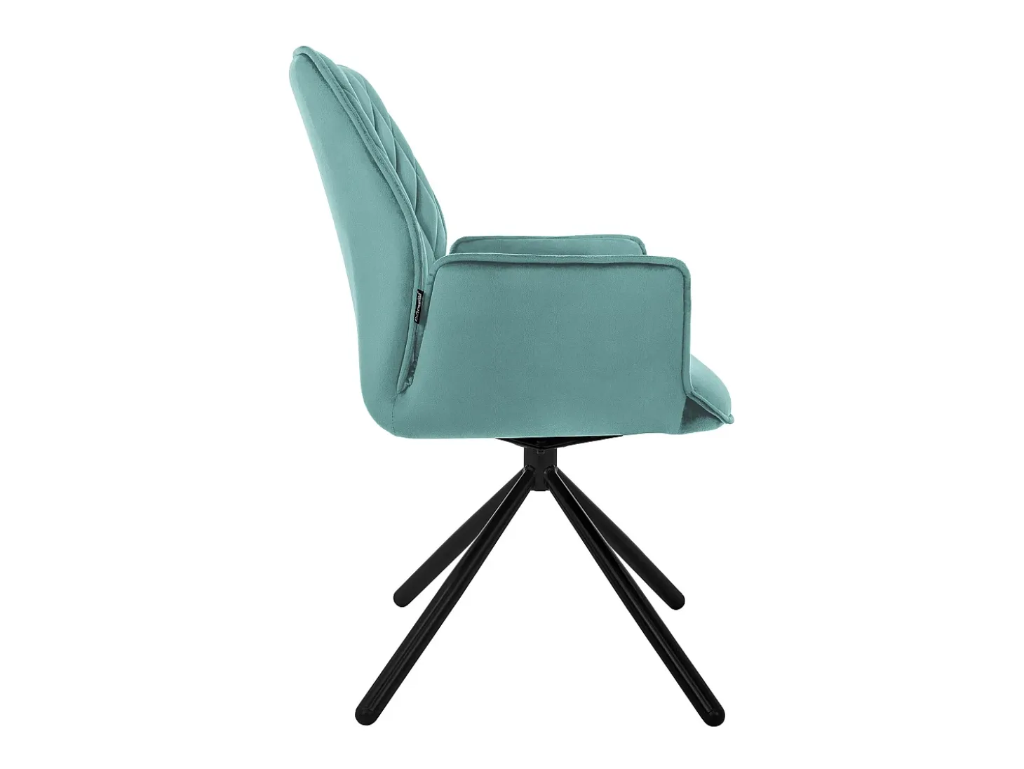 Silla de comedor Silla giratoria 180 grados Silla de salón Sillón de terciopelo