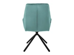 Silla de comedor Silla giratoria 180 grados Silla de salón Sillón de terciopelo