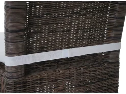 Silla de comedor Sinio (juego de 6), con cojín de asiento