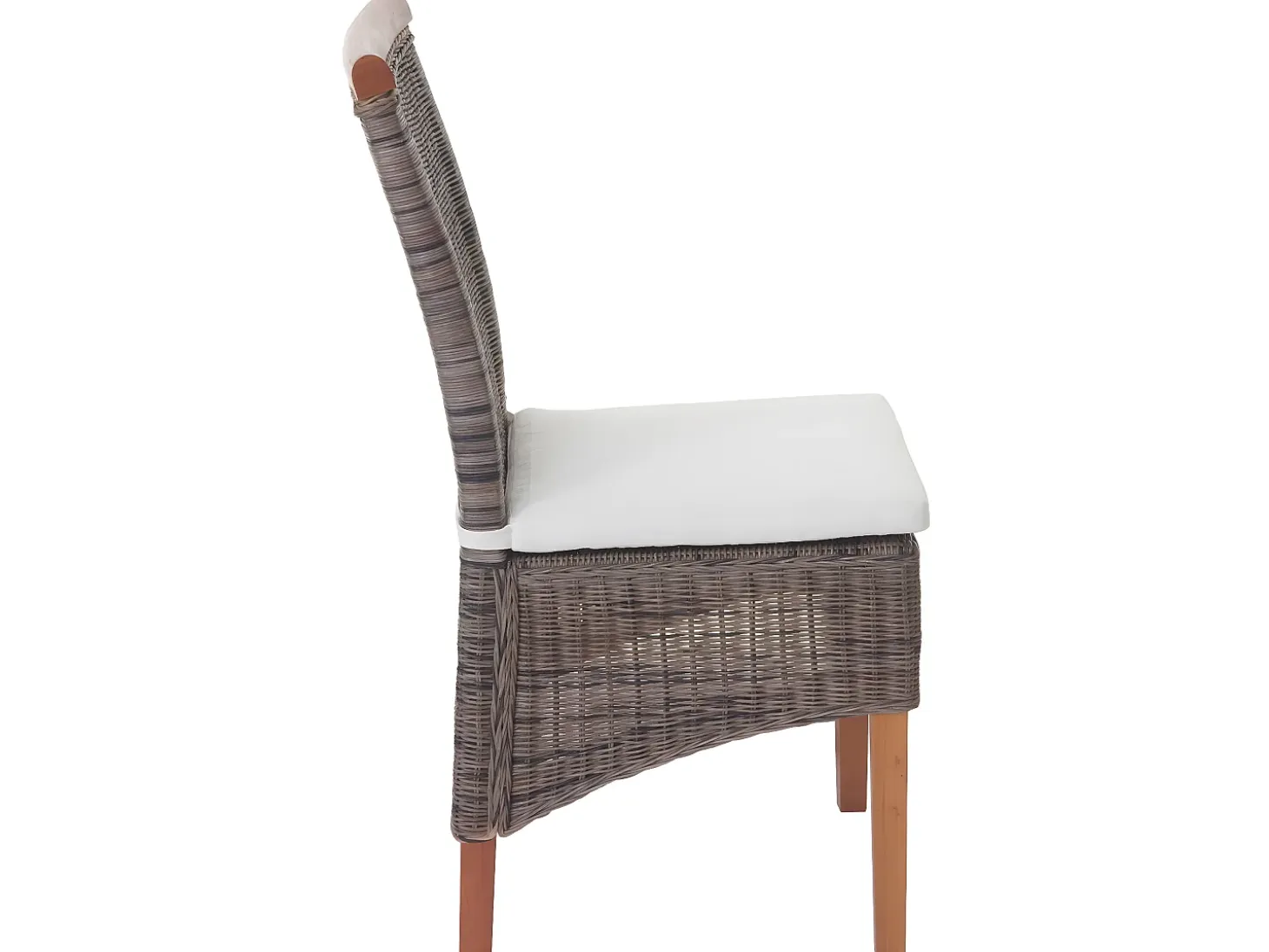 Silla de comedor Sinio (juego de 6), con cojín de asiento