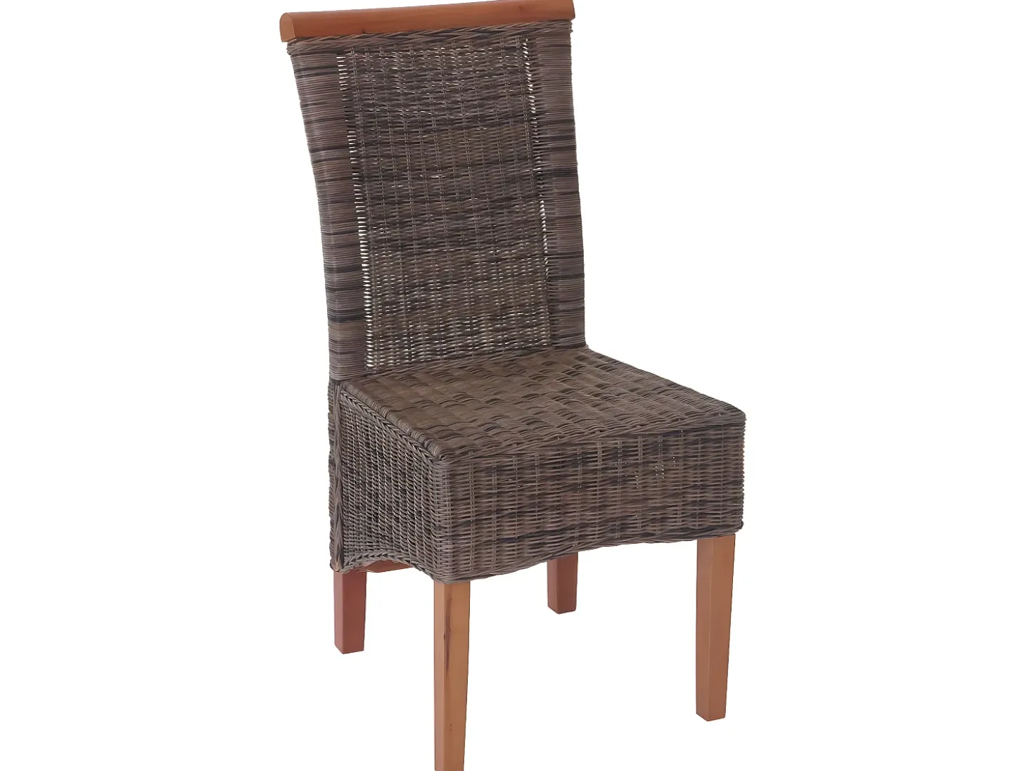 Silla de comedor Sinio (juego de 6), sin cojín de asiento