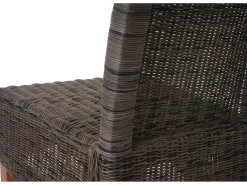 Silla de comedor Sinio (juego de 6), sin cojín de asiento