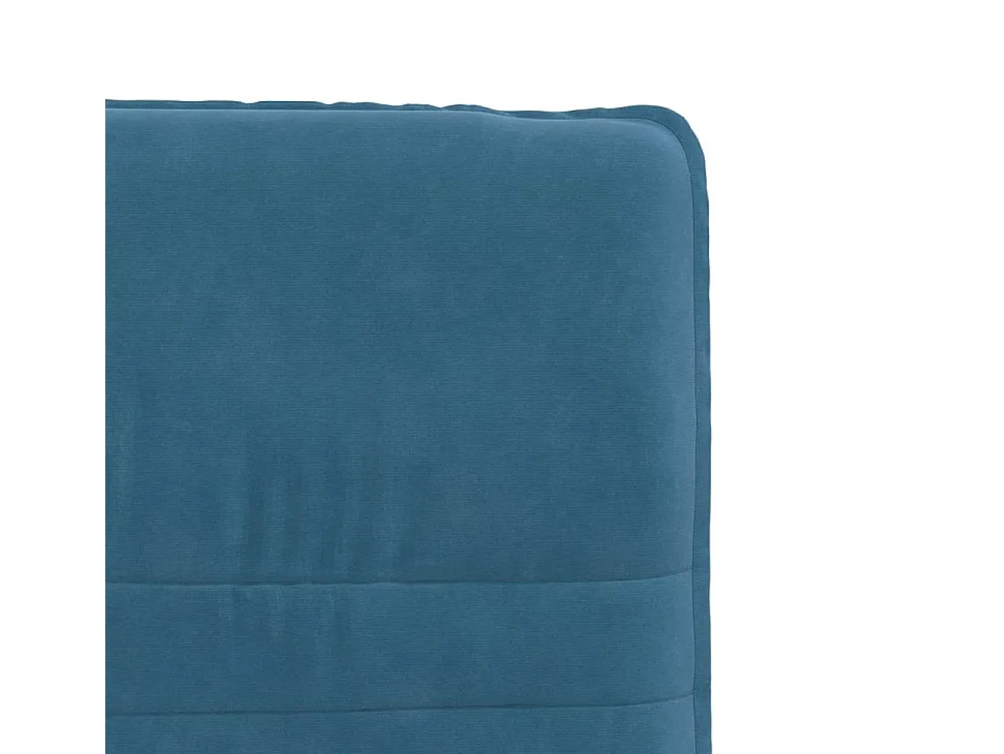 Silla de comedor terciopelo azul
