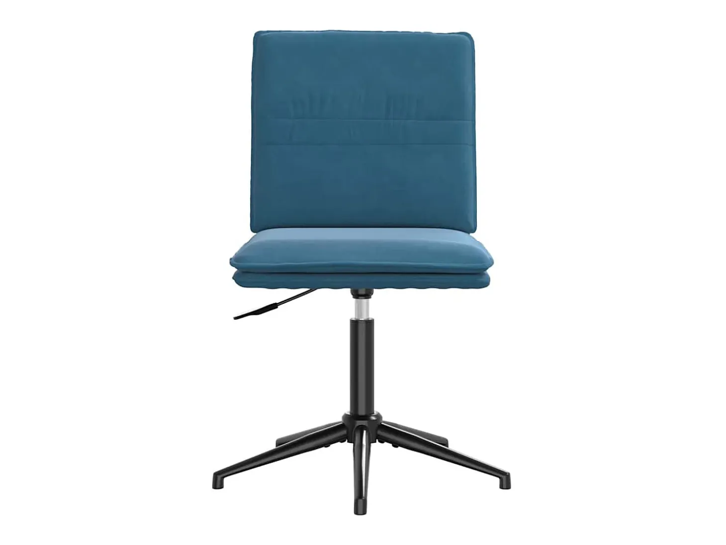 Silla de comedor terciopelo azul
