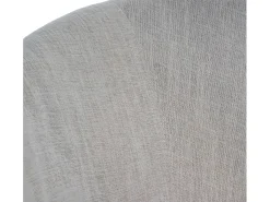 Silla de comedor Vaasa T633 (juego de 6), Textil, crema/gris