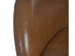 Silla de comedor Vaasa T633, piel sintética, imitación de ante