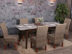 Silla de comedor Var (juego de 6), sin cojín de asiento
