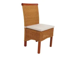 Silla de comedor Var (set de 2), con cojín de asiento