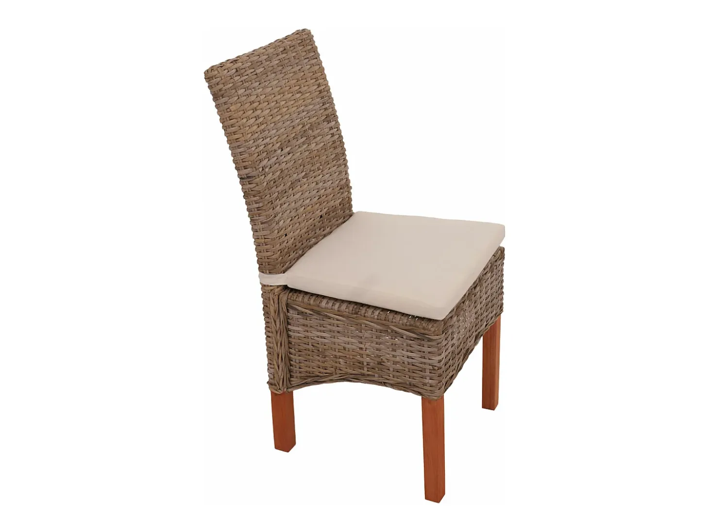 Silla de comedor Var (set de 2), con cojín de asiento