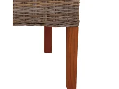 Silla de comedor Var (set de 2), con cojín de asiento