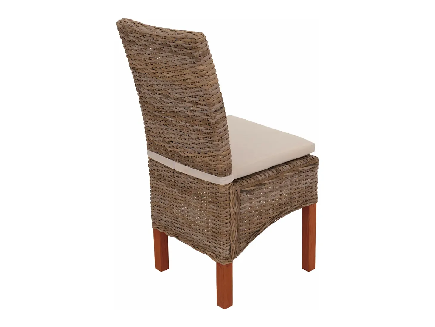 Silla de comedor Var (set de 2), con cojín de asiento