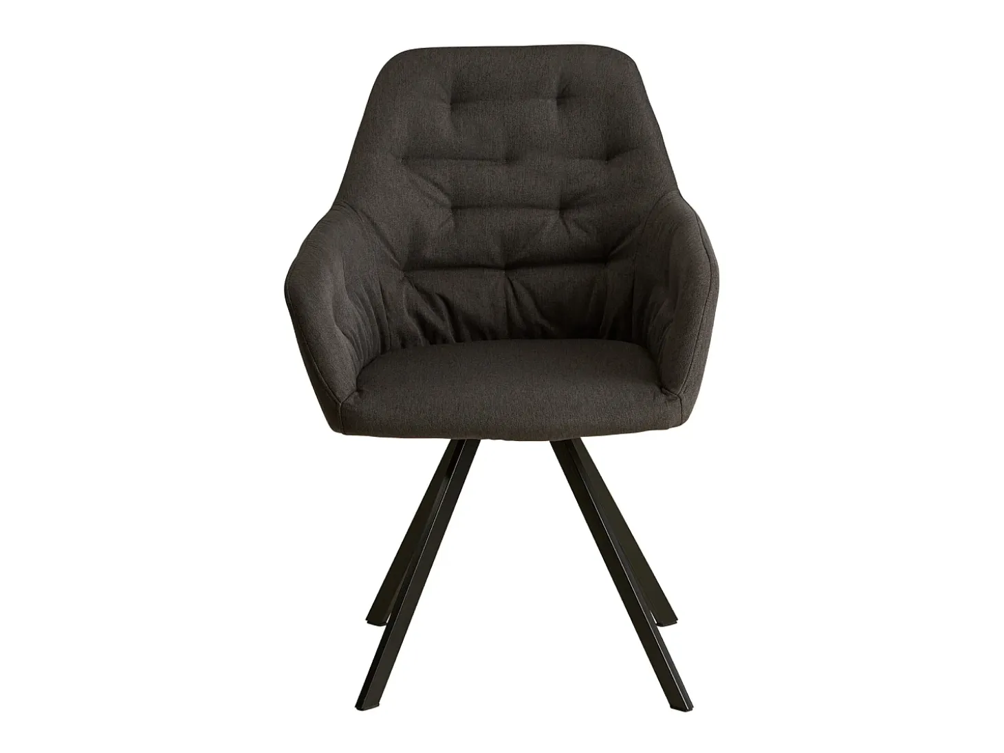 Silla de comedor 59x88x57 cm Antracita eames