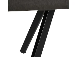 Silla de comedor 59x88x57 cm antracita eames