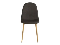 Silla de comedor 44x88x45,5 cm Antracita Eames