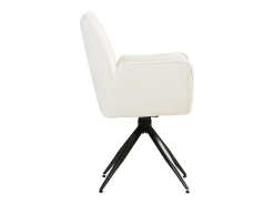 Silla de comedor 61x92.5x57.5 cm blanca