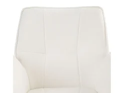 Silla de comedor 61x92.5x57.5 cm blanca