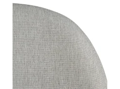 Silla de comedor 44x88x45,5 cm gris Eames