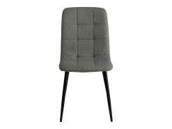 Silla de comedor 43,5x88x50 cm gris eames