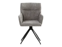 Silla de comedor 57x89x60 cm gris moderno silla huevo lino