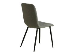Silla de comedor 43.5x88x50 cm gris Eames