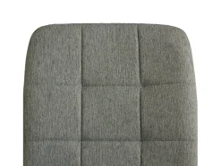 Silla de comedor 43.5x88x50 cm gris Eames