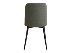 Silla de comedor 43.5x88x50 cm gris Eames