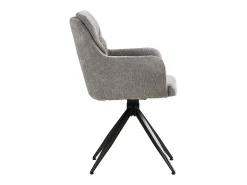 Silla de comedor 57x89x60 cm gris moderno silla huevo