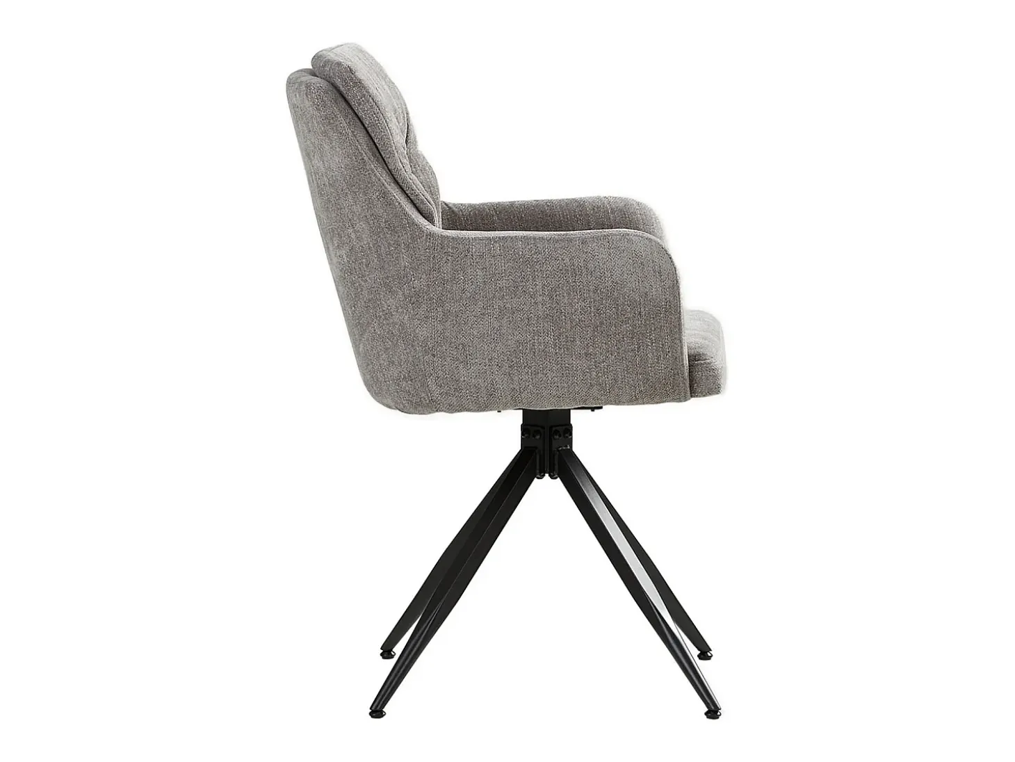 Silla de comedor 57x89x60 cm gris moderno silla huevo