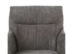 Silla de comedor 57x89x60 cm gris moderno sillas huevo