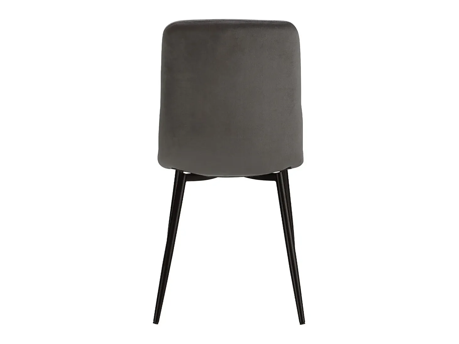 Silla de comedor 43.5x88x50 cm gris Eames