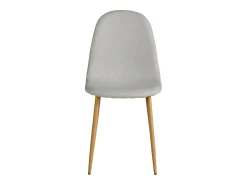 Silla de comedor 44x88x45,5 cm gris Eames