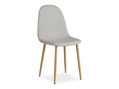 Silla de comedor 44x88x45,5 cm gris Eames