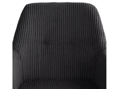 Silla de comedor 57x85x59 cm gris