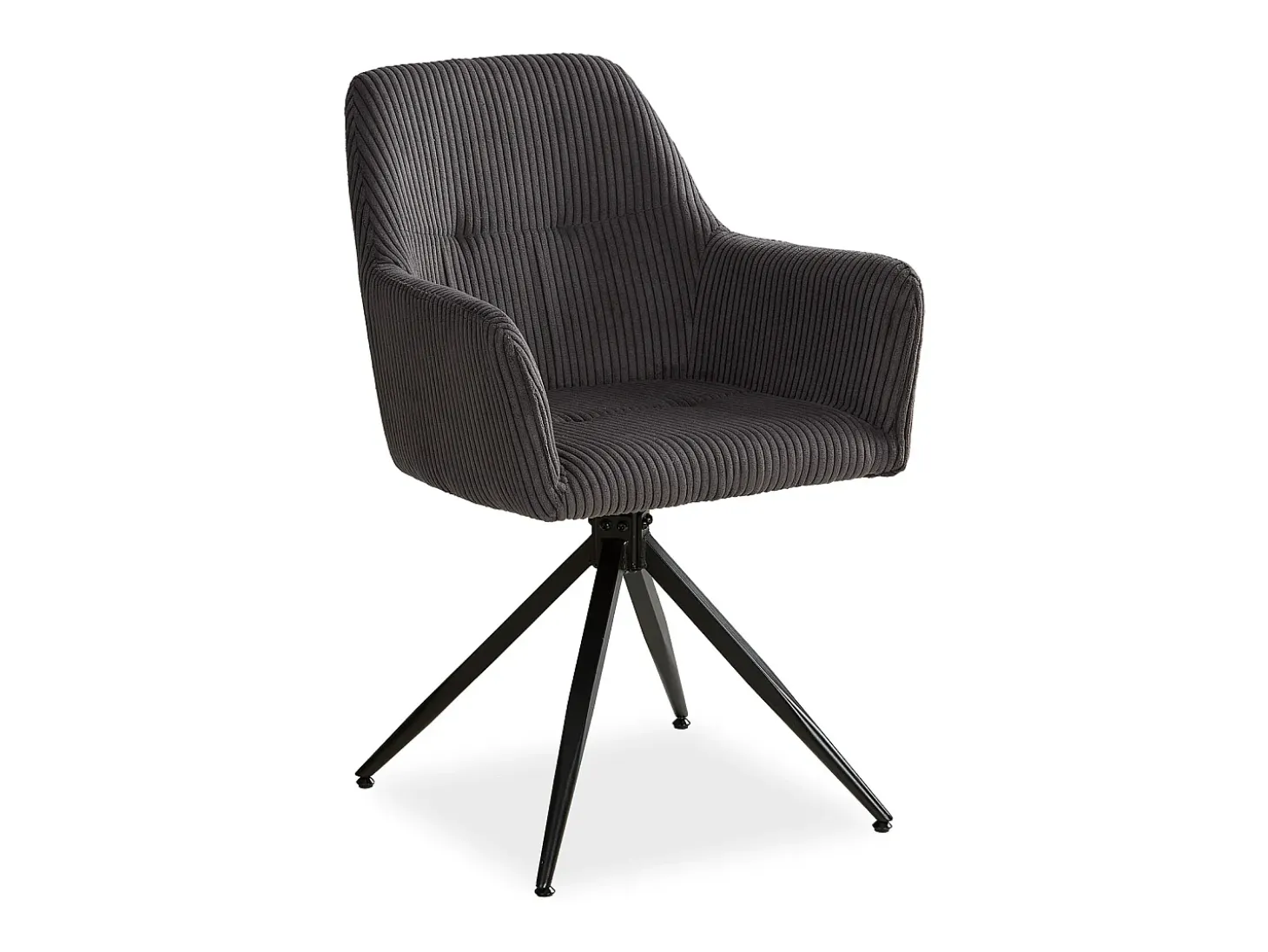 Silla de comedor 57x85x59 cm gris