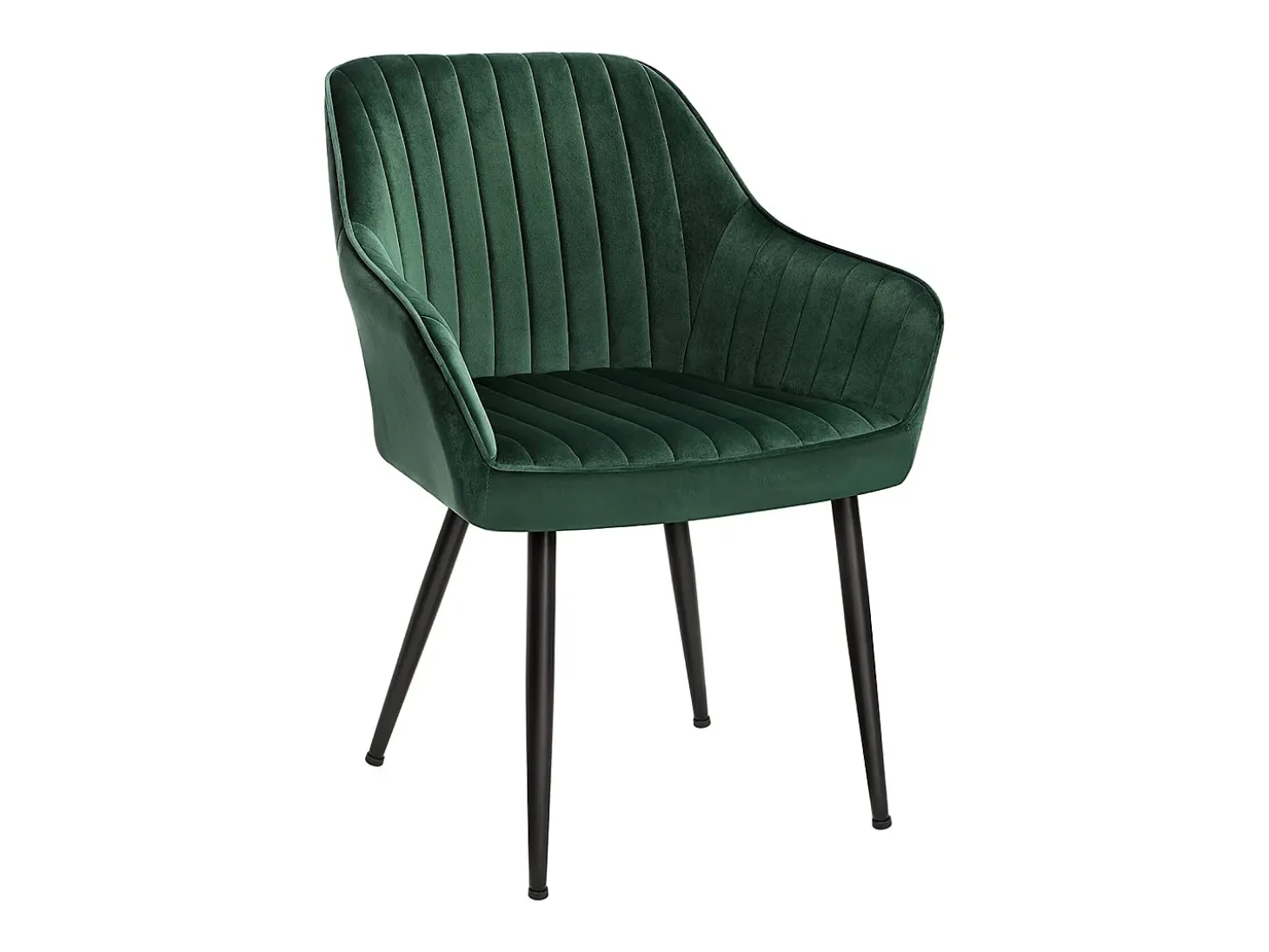 Silla de comedor 60x60x84 cm verde